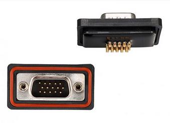 HDB 15P 母 直焊線(xiàn)鎖螺絲  防水系列